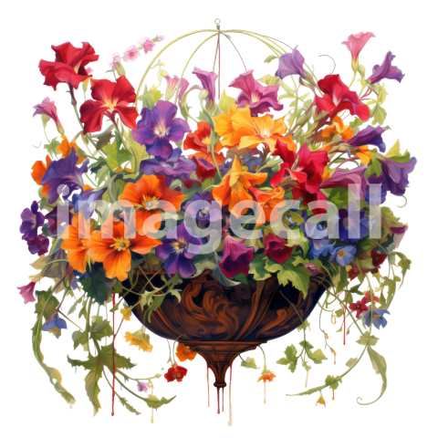 Clipart Hanging Basket (16)