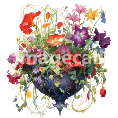 Clipart Hanging Basket (9)