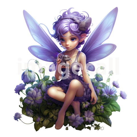Clipart Lavander Pixie (15)
