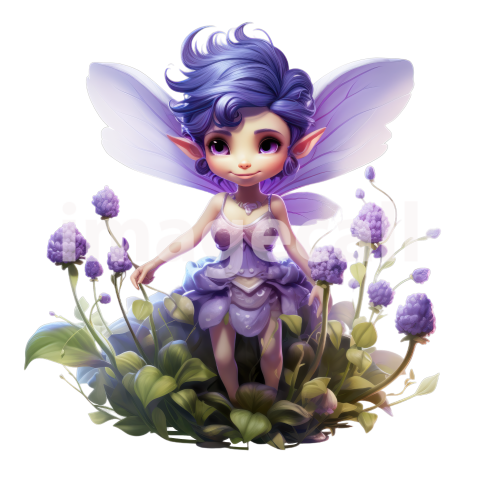 Clipart Lavander Pixie (17)
