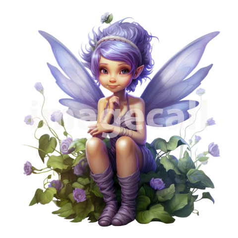 Clipart Lavander Pixie (20)