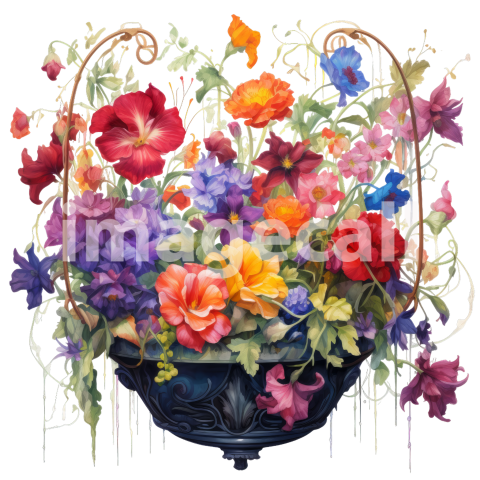 Clipart Hanging Basket (20)