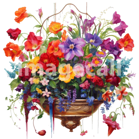 Clipart Hanging Basket (12)