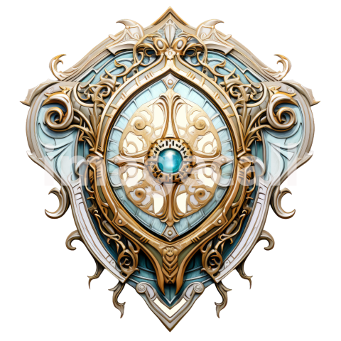 Clipart Magical Shield (12)