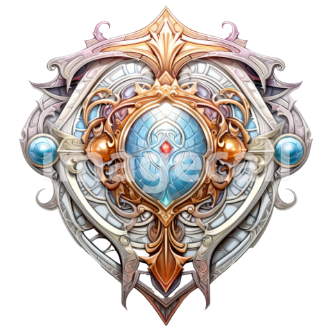 Clipart Magical Shield (7)