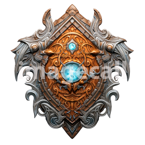 Clipart Magical Shield (20)