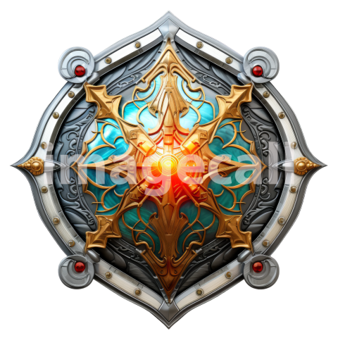 Clipart Magical Shield (14)