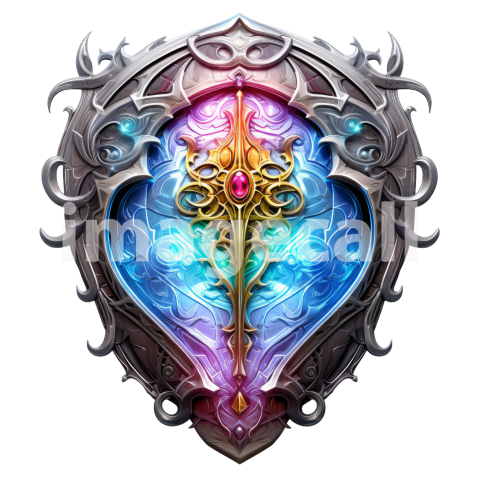 Clipart Magical Shield (1)
