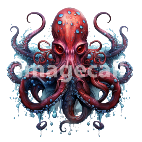 Clipart Octopus (3)