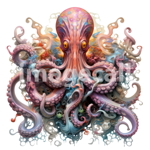Clipart Octopus (7)