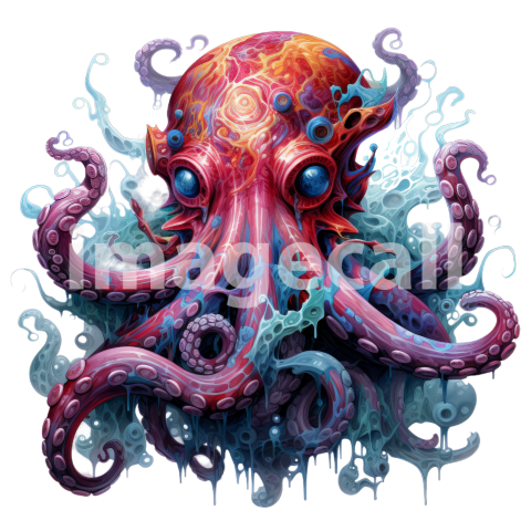 Clipart Octopus (4)