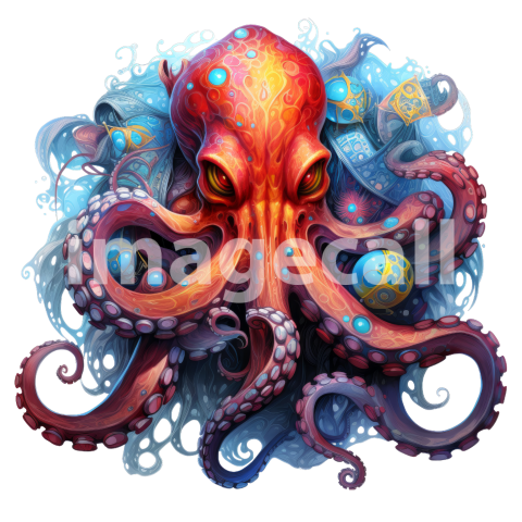 Clipart Octopus (10)