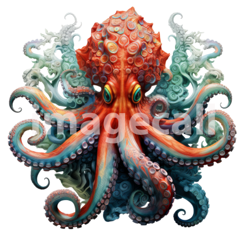 Clipart Octopus (17)