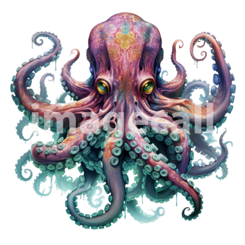 Clipart Octopus (20)
