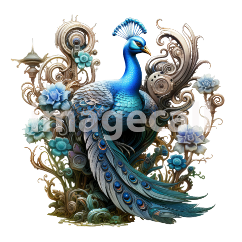 HQ Steampunk Peacock (1)300dpi