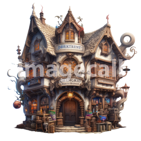 Clipart Fantasy Bookstore (3)