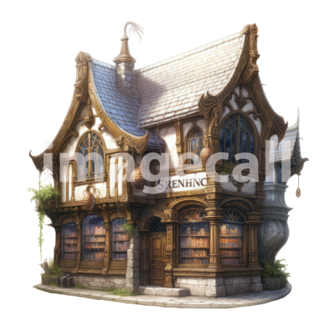 Clipart Fantasy Bookstore (7)