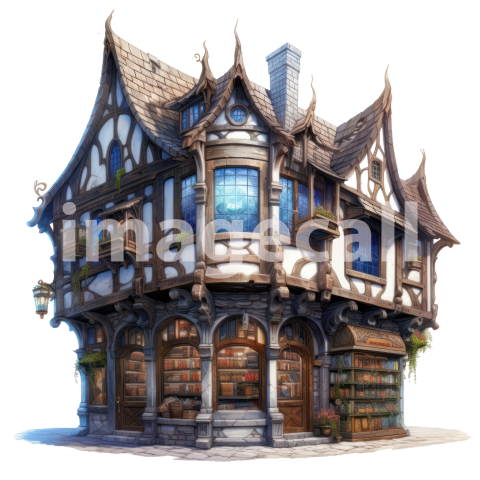 Clipart Fantasy Bookstore (13)