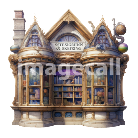 Clipart Fantasy Bookstore (8)