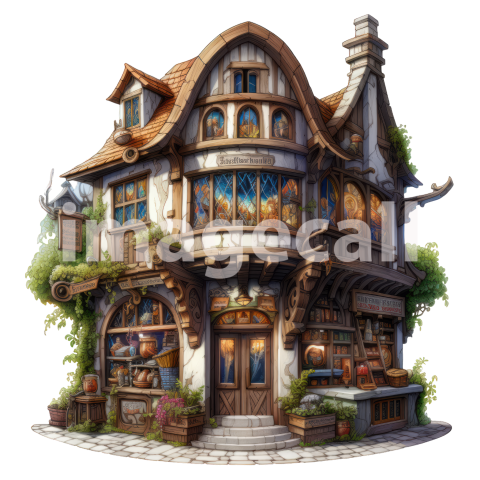 Clipart Fantasy Bookstore (9)