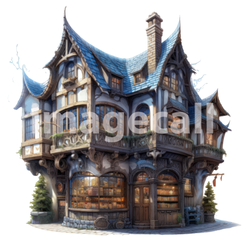 Clipart Fantasy Bookstore (15)