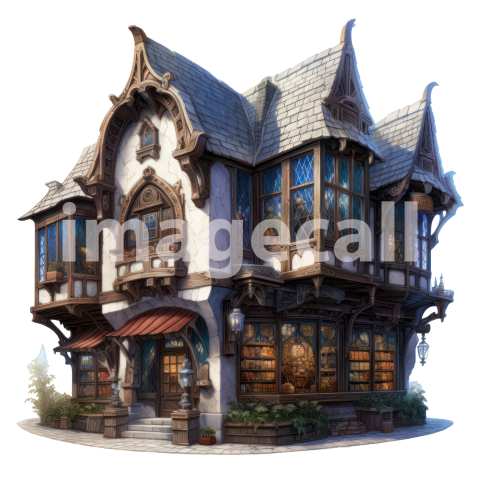 Clipart Fantasy Bookstore (10)