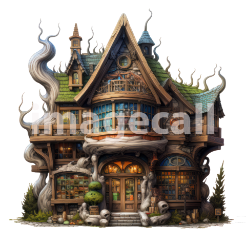 Clipart Fantasy Bookstore (16)