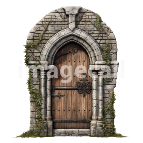 Clipart Medieval Doors (2)