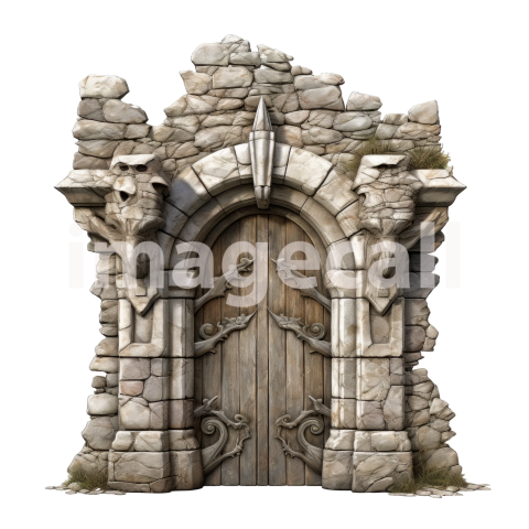 Clipart Medieval Doors (7)