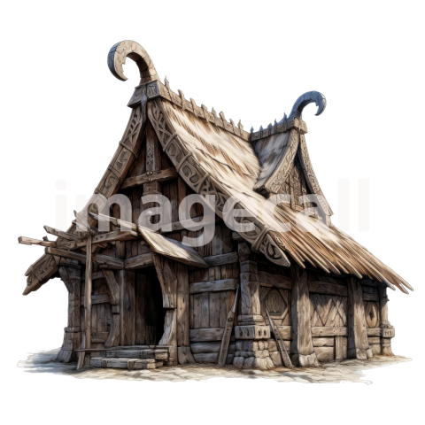Clipart Viking Longhouse (5)