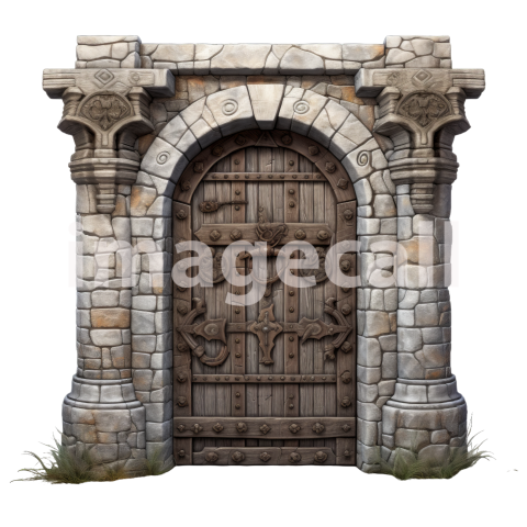 Clipart Medieval Doors (4)