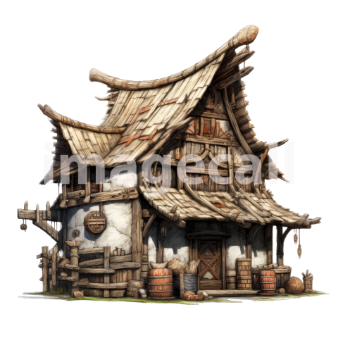 Clipart Viking Longhouse (6)