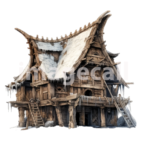 Clipart Viking Longhouse (7)