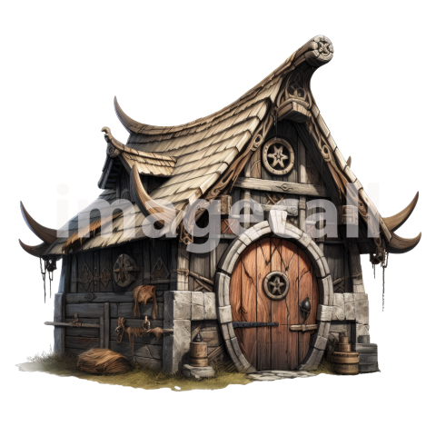 Clipart Viking Longhouse (9)