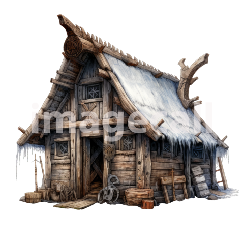 Clipart Viking Longhouse (8)