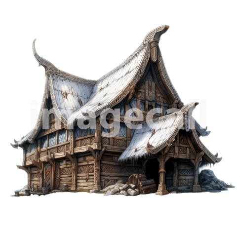 Clipart Viking Longhouse (15)