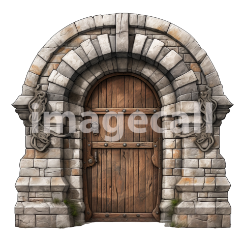 Clipart Medieval Doors (3)