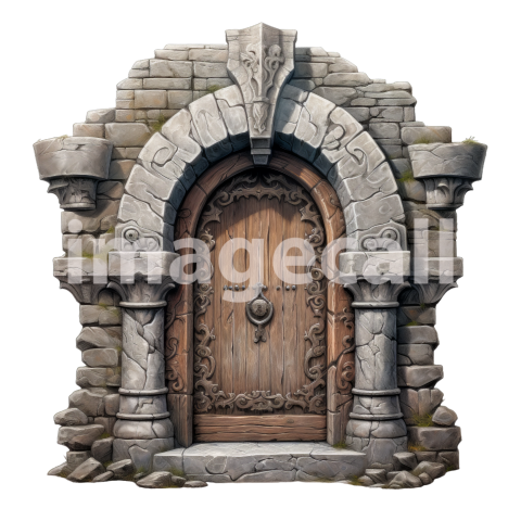 Clipart Medieval Doors (8)