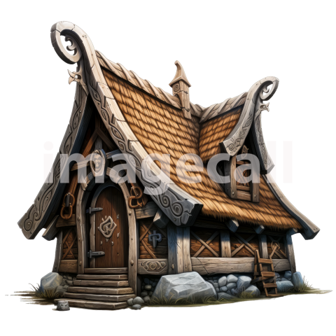 Clipart Viking Longhouse (14)