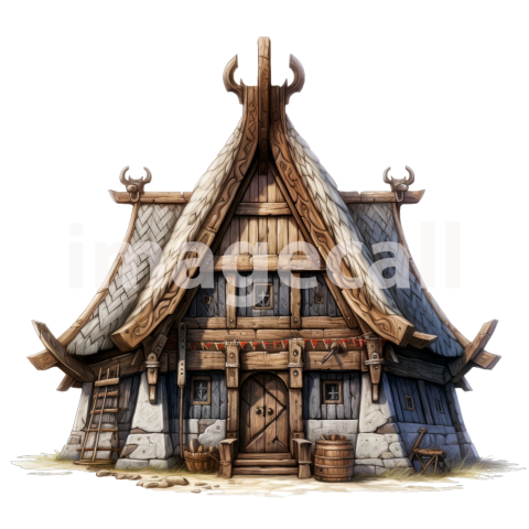 Clipart Viking Longhouse (17)