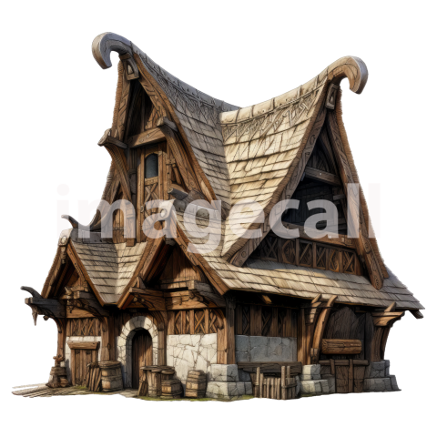 Clipart Viking Longhouse (11)