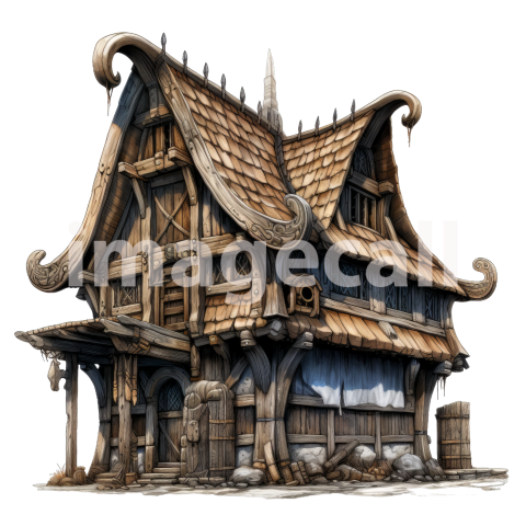 Clipart Viking Longhouse (13)