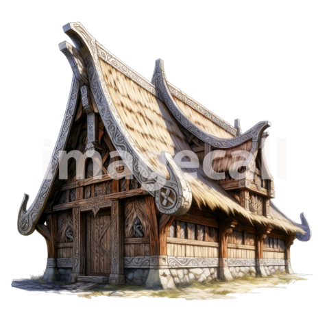 Clipart Viking Longhouse (18)