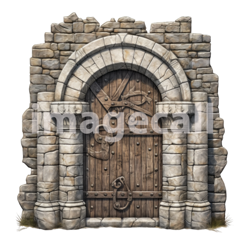 Clipart Medieval Doors (9)