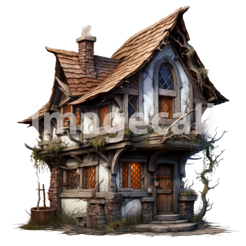 Clipart Witches Cottage (5)