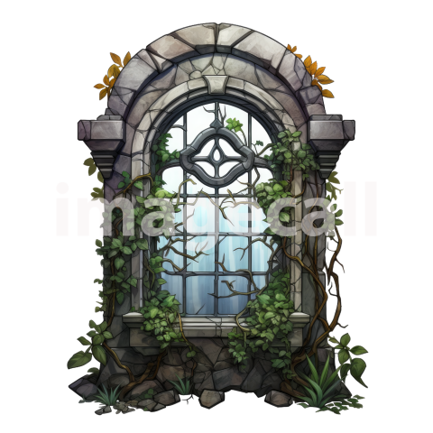 Clipart Fantasy Window (2)