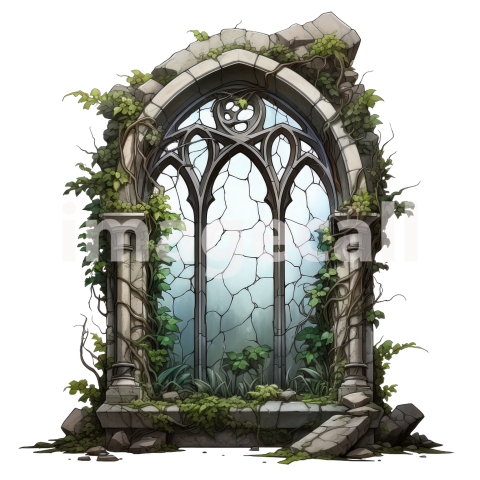 Clipart Fantasy Window (6)