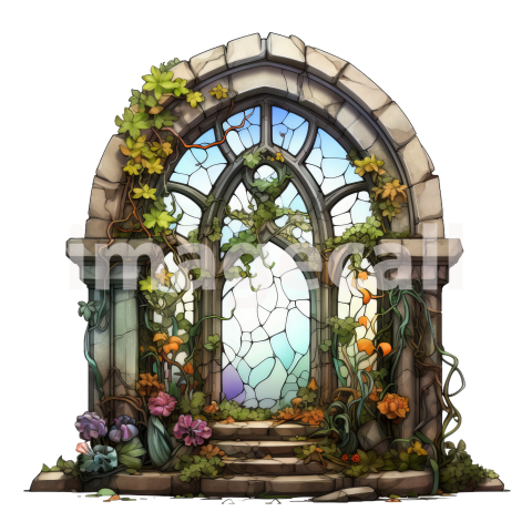 Clipart Fantasy Window (1)