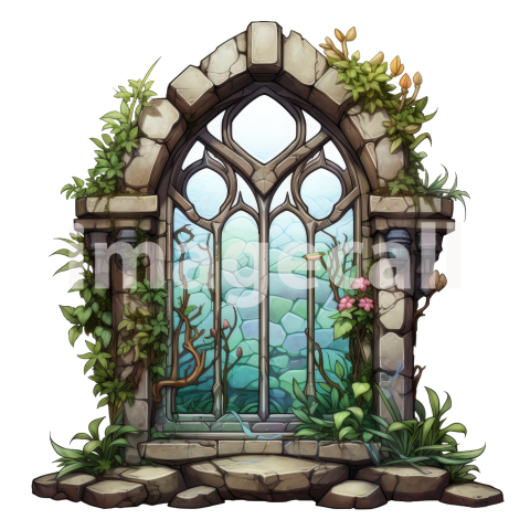 Clipart Fantasy Window (4)