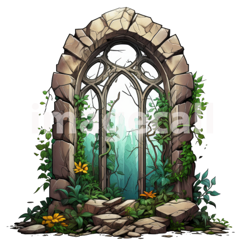 Clipart Fantasy Window (15)